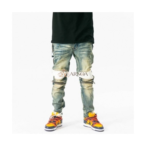 ✨[매장판]Amiri 2021 Mens Trendy Denim Pants - 아미리 2021 남성 트렌디 데님 팬츠 Ami0166x.Size(29 - 40).블루