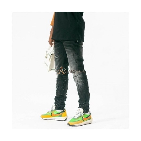 ✨[매장판]Amiri 2021 Mens Trendy Denim Pants - 아미리 2021 남성 트렌디 데님 팬츠 Ami0163x.Size(29 - 40).블랙