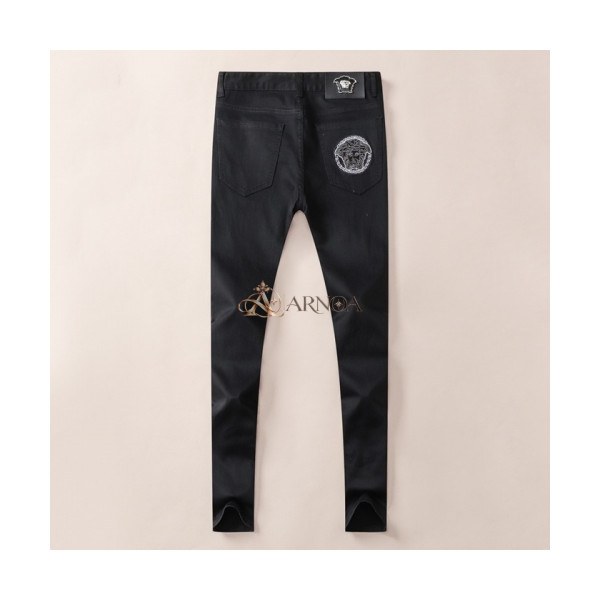 ✨[베르사체]Versace 2021 Mens Casual Denim Jeans - 베르사체 2021 남성 캐쥬얼 데님 청바지 Ver0801x.Size(28 - 38).블랙