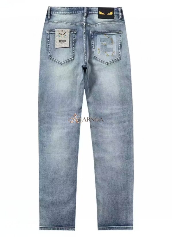 ✨[펜디]Fendi 2022 Mens Business Denim Jeans - 펜디 2022 남성 비지니스 데님 청바지 Fen0596x.Size(28 - 38).블루