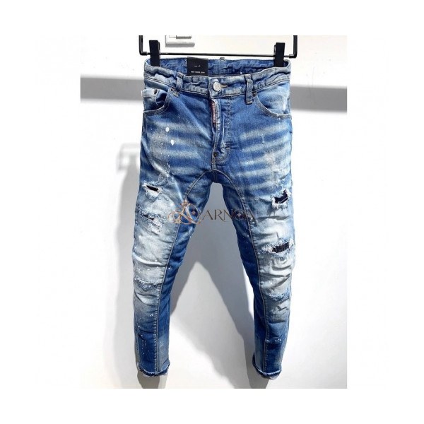 ✨[디스퀘어드]Dsquared2 2021 Mens Casual Denim Jeans - 디스퀘어드2 2021 남성 캐쥬얼 데님 청바지 Dsq0052x.Size(28 - 38).블루