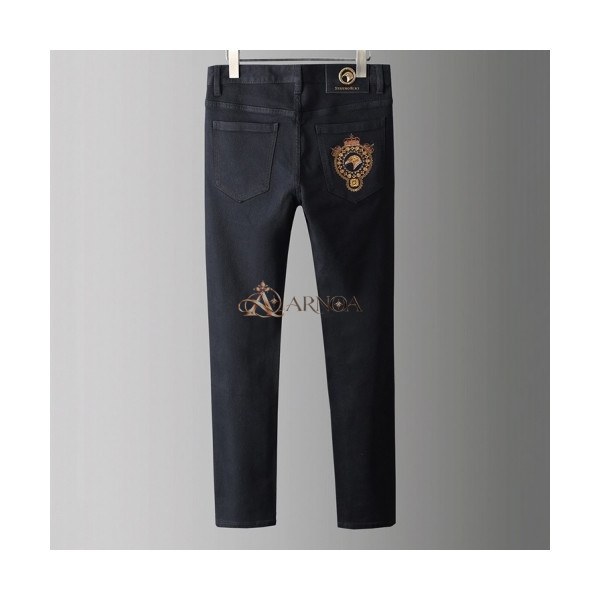 ✨Stefano Ricci 2020 Mens Business Classic Denim Jeans - 스테파노리치 2020 남성 비지니스 클래식 청바지 Ste0081x.Size(29 - 38).블랙