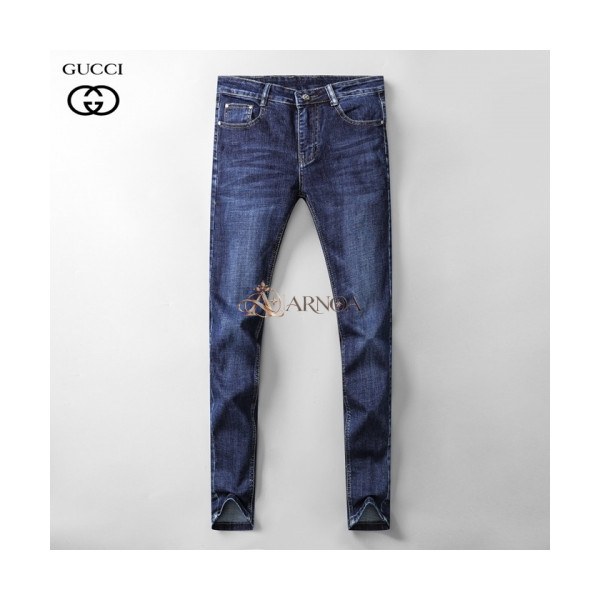 ✨[구찌]Gucci 2020 Mens Casual Classic Denim Jeans - 구찌 2020 남성 캐쥬얼 클래식 청바지 Guc03068x.Size(28 - 40).블루
