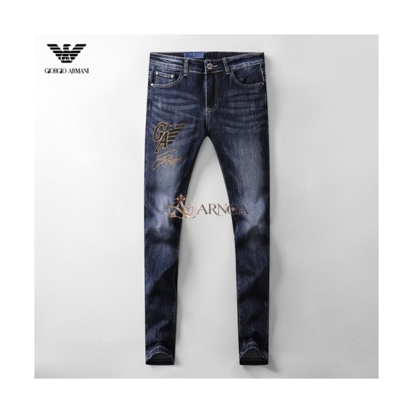 ✨[알마니]Armani 2020 Mens Business Classic Denim Jeans - 알마니 2020 남성 비지니스 클래식 데님 청바지 Arm0765x.Size(29 - 38).블루