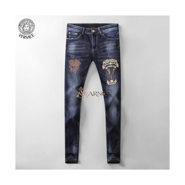✨[베르사체]Versace 2020 Mens Casual Denim Jeans - 베르사체 2020 남성 캐쥬얼 데님 청바지 Ver0708x.Size(29 - 38).블루