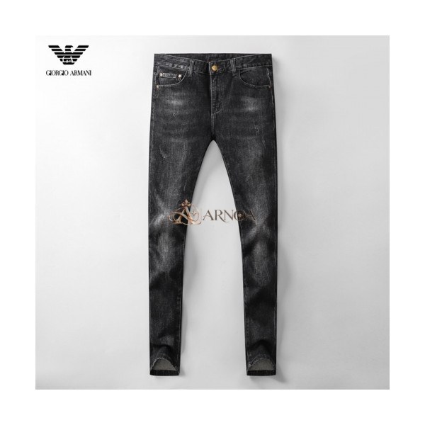 ✨[알마니]Armani 2020 Mens Business Classic Denim Jeans - 알마니 2020 남성 비지니스 클래식 데님 청바지 Arm0764x.Size(29 - 38).블랙