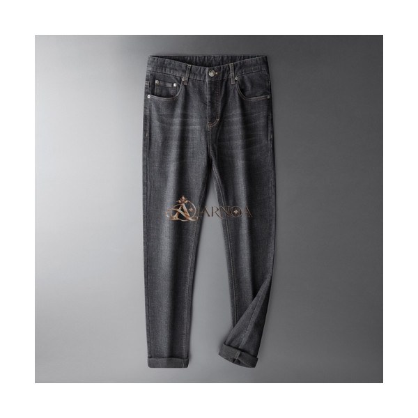 ✨[버버리]Burberry 2020 Mens Business Classic Denim Jeans - 버버리 2020 남성 비지니스 클래식 청바지 Bur02986x.Size(29 - 40).블랙