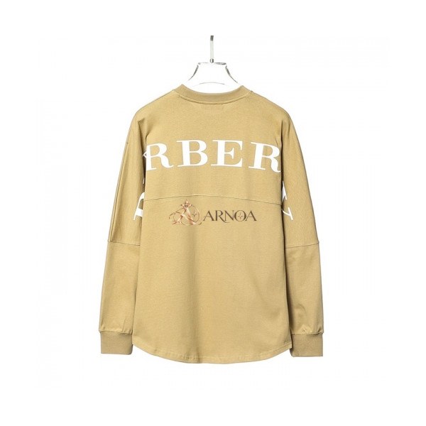 ✨Burberry Mm/Wm Logo Casual Cotton Tshirts Camel - 버버리 2021 남/녀 로고 캐쥬얼 코튼 맨투맨 Bur04187x Size(xs - l) 카멜