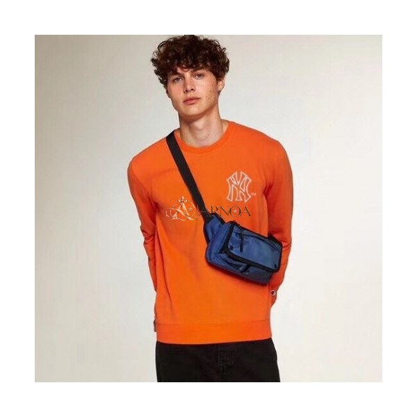 ✨MLB 2019 Mm/Wm Logo Cotton Man-to-man - 엠엘비 2019 남자 로고 코튼 맨투맨 Mlb008x.Size(m - 2xl).오렌지