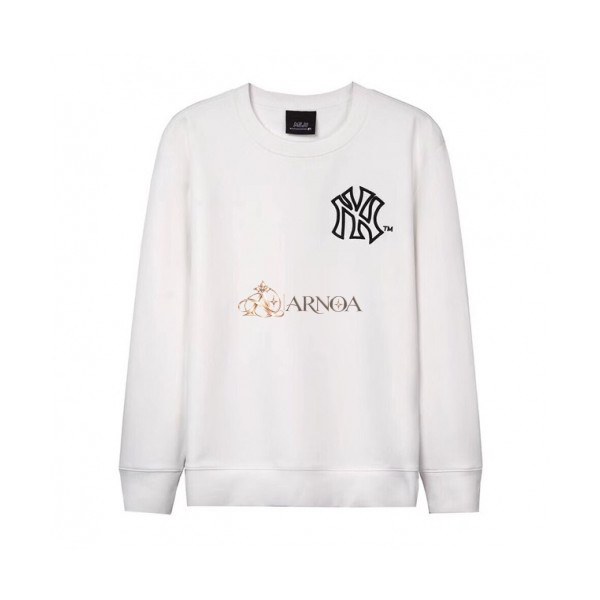 ✨MLB 2019 Mm/Wm Logo Cotton Man-to-man - 엠엘비 2019 남자 로고 코튼 맨투맨 Mlb004x.Size(m - 2xl).화이트