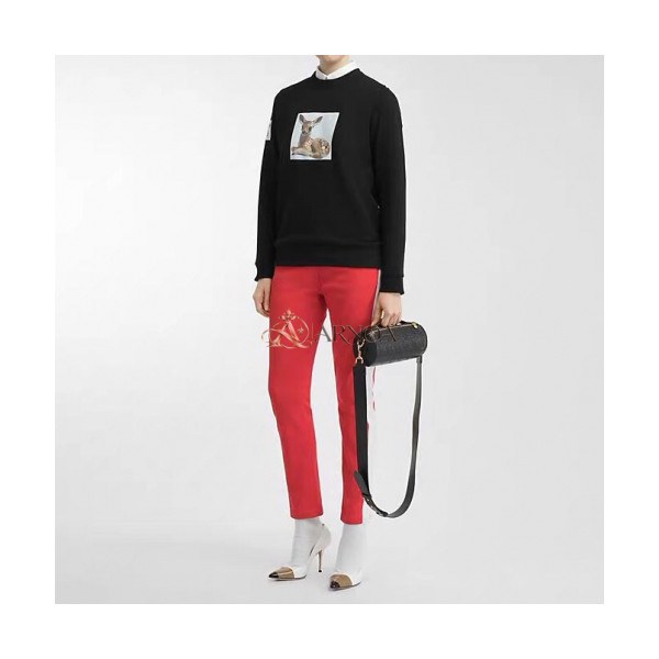 ✨Burberry 2019 Womens Logo Cotton Man-to-man - 버버리 2019 여성 로고 코튼 맨투맨 Bur0917x.Size(s - l).블랙
