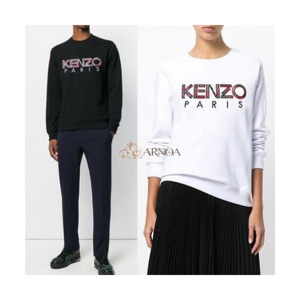 ✨Kenzo Unisex Casual Sweatshirts - 겐조 남/녀 캐주얼 맨투맨 - Ken15x