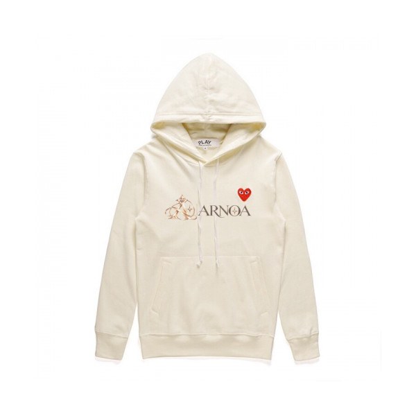 ✨Cdgplay 2019 Unisex Cotton Hoodie - 꼼데가르송 2019 남/녀 코튼 후드티 - cdg49x